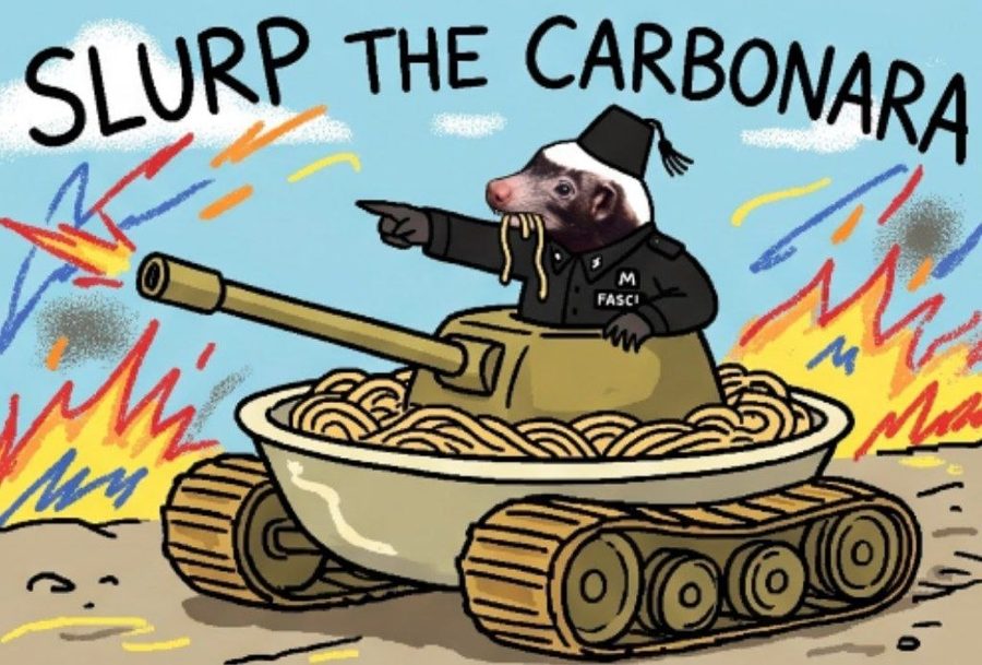 Slurp the carbonara tank